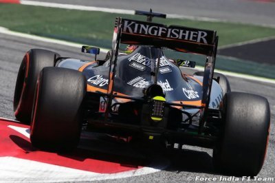 Force India&nbsp;: Mallya encouragé par la performance de Barcelone