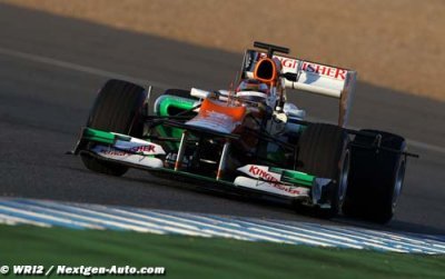 Journée terminée pour Force India