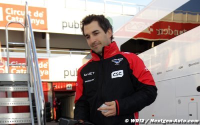 New Marussia car good so far - Glock
