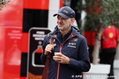 Newey devrait prendre ’un rôle hors F1’ chez Red Bull ’à moyen terme’