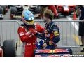 Vettel et Alonso au travail dans le simulateur