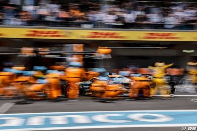 McLaren F1 a fait le premier arrêt de moins de 2 secondes de 2022