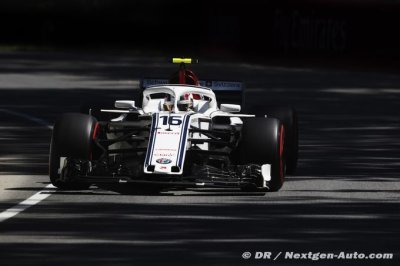 Vasseur heureux de voir Sauber encore dans les points grâce à Leclerc