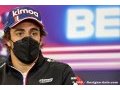 Alonso n'a pris qu'une minute de réflexion pour prolonger avec Alpine F1