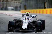 Retour à la (dure) réalité pour Williams à Singapour