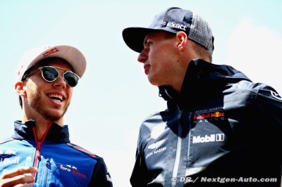 Gasly n’a pas peur de se mesurer à Verstappen