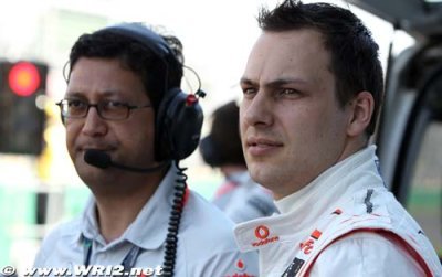 Paffett roulera à Valence pour McLaren