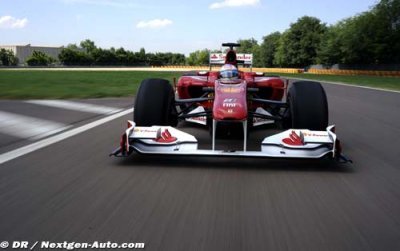 A day on track for Alonso at Fiorano