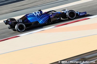 Williams F1&nbsp;: Russell termine par une journée marathon