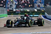 Russie, EL1 : Bottas signe le meilleur temps, Hamilton 19e
