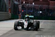 Trois à la suite pour Rosberg ! 
