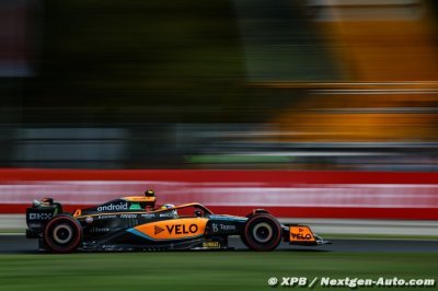 Norris pense McLaren F1 ’en retrait d’Alpine’ à Monza