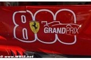 Ferrari célèbre son 800ème Grand Prix en Turquie