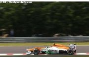 Force India échoue à la porte des points