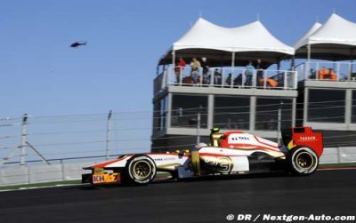 Narain Karthikeyan suffered a fuel pick up issue during qualifying