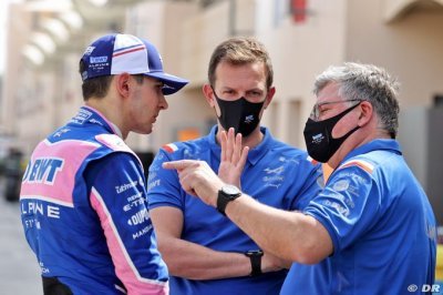 Chez Alpine F1, Rossi se sait attendu au tournant par les fans