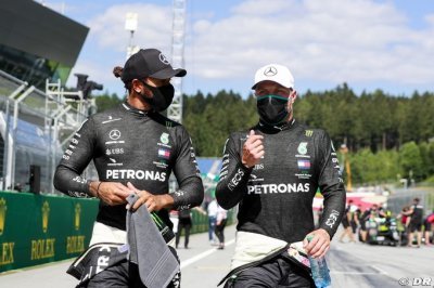 Bottas et Hamilton décrivent leur relation de travail chez Mercedes F1