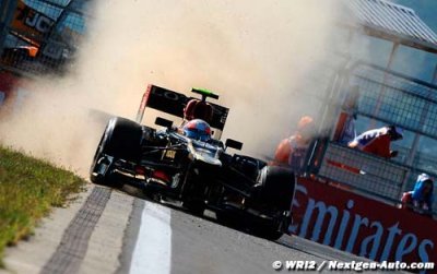 Tensions entre Raikkonen et Grosjean après la course
