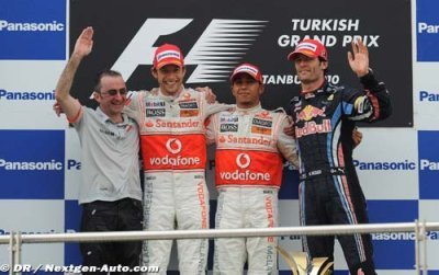 Les pilotes Red Bull offrent la victoire à Hamilton&nbsp;!