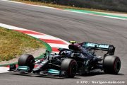 Bottas on pole in Portugal as Mercedes lock out front row