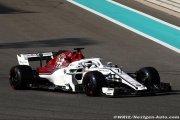 Räikkönen fait son retour chez Sauber avec 102 tours à Abu Dhabi