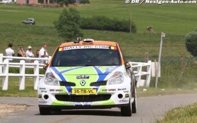 Kevin Abbring prend une option sur la victoire en Clio R3