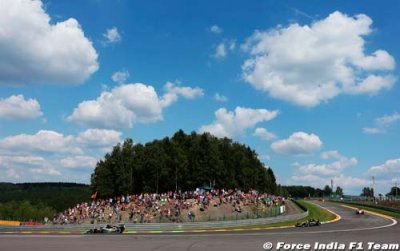 Bons chiffres de fréquentation pour le GP de Belgique