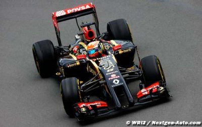 Grosjean trouve sa voiture agréable à piloter