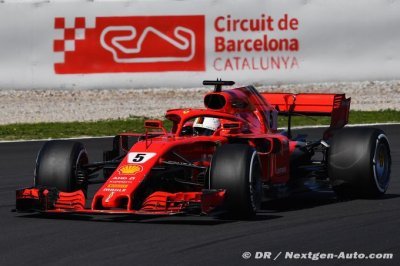 Barcelone II, jour 3&nbsp;: Le chrono de Vettel a tenu, des gros roulages cet après-midi