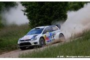 Volkswagen prepared for battle at the rally classic in Wales