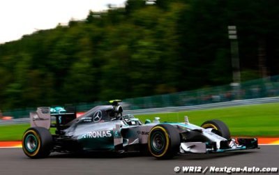 Qualifying - Belgian GP report: Mercedes