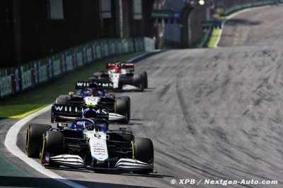 Williams F1 a mis à profit la course du Brésil pour s’entraîner