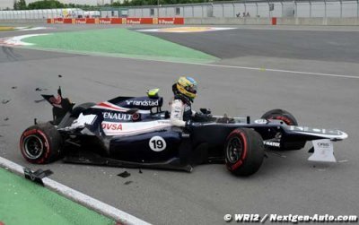 Wolff prend la défense de Senna après son crash