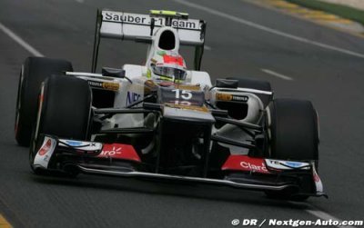 Perez receives 5-place grid penalty for gearbox change