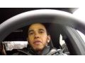 Video - Hamilton driving the Mercedes CLA (Interview)