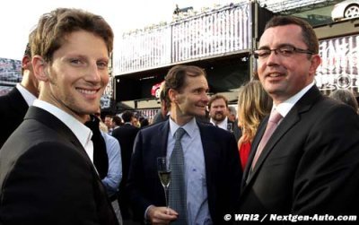 Boullier est surpris par les progrès de Grosjean