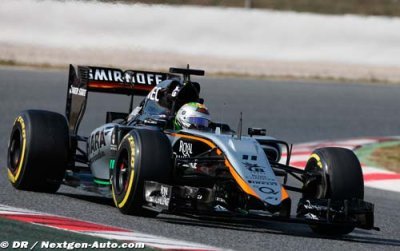 Perez&nbsp;: 130 tours avec la VJM08, mais ce n’est qu’un début