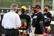Contrairement à Ecclestone, Carey salue l'activisme de Lewis Hamilton