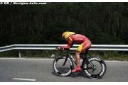 Alonso third in cycling time trial