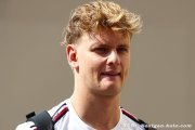 Mick replaced 'sick' Russell at Mercedes this week