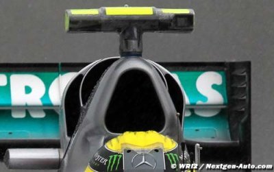 Mercedes a testé un triple DRS