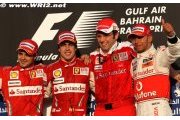 Alonso powers to victory