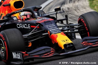 Verstappen n’est pas content de sa RB16B ni de partir en tendres demain
