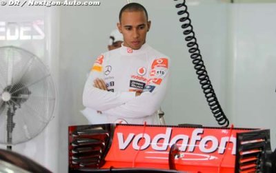 Hamilton prend 20 secondes de pénalité et perd une place