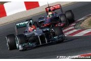 Michael Schumacher completes strategic qualifying session