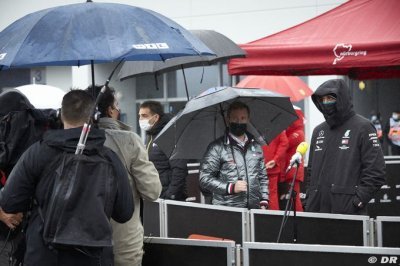 Mercedes protecting drivers amid covid outbreak