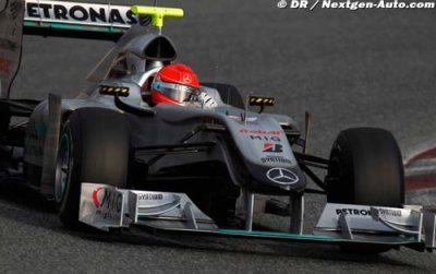 Schumacher aurait piloté la troisième Ferrari