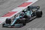 Vettel frustré par sa matinée presque sans roulage avec l'Aston Martin