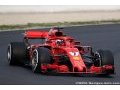 Bons débuts pour la Ferrari SF71H et Raikkonen