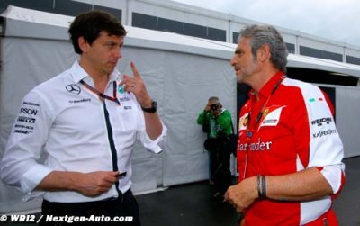 Wolff&nbsp;: Ferrari sera une concurrente sérieuse